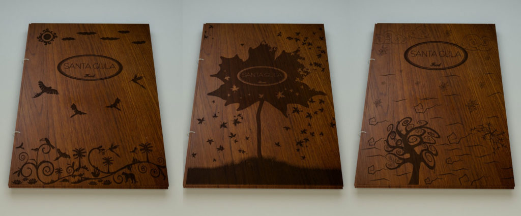 Capas de Cardápio Santa Gula