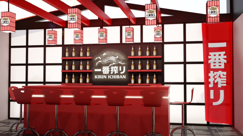 Restaurante Japonês Ativação Kirin Ichiban