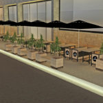 Quiosque com Mesas Eisenbahn