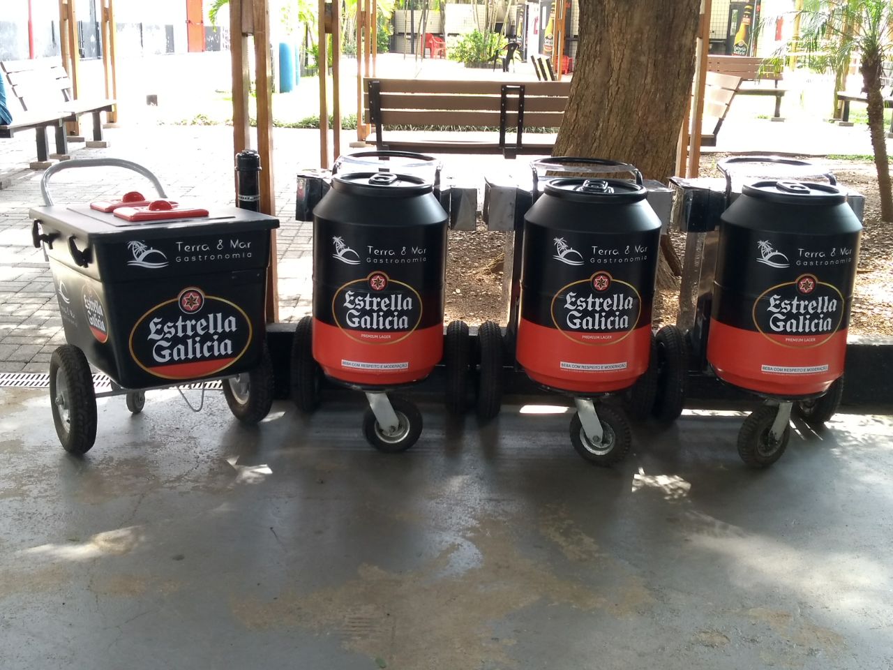 Personalização de Coolers para Estrella Galicia