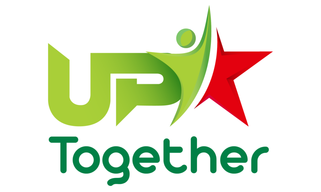 Logo UP TOGETHER (criação de logo)