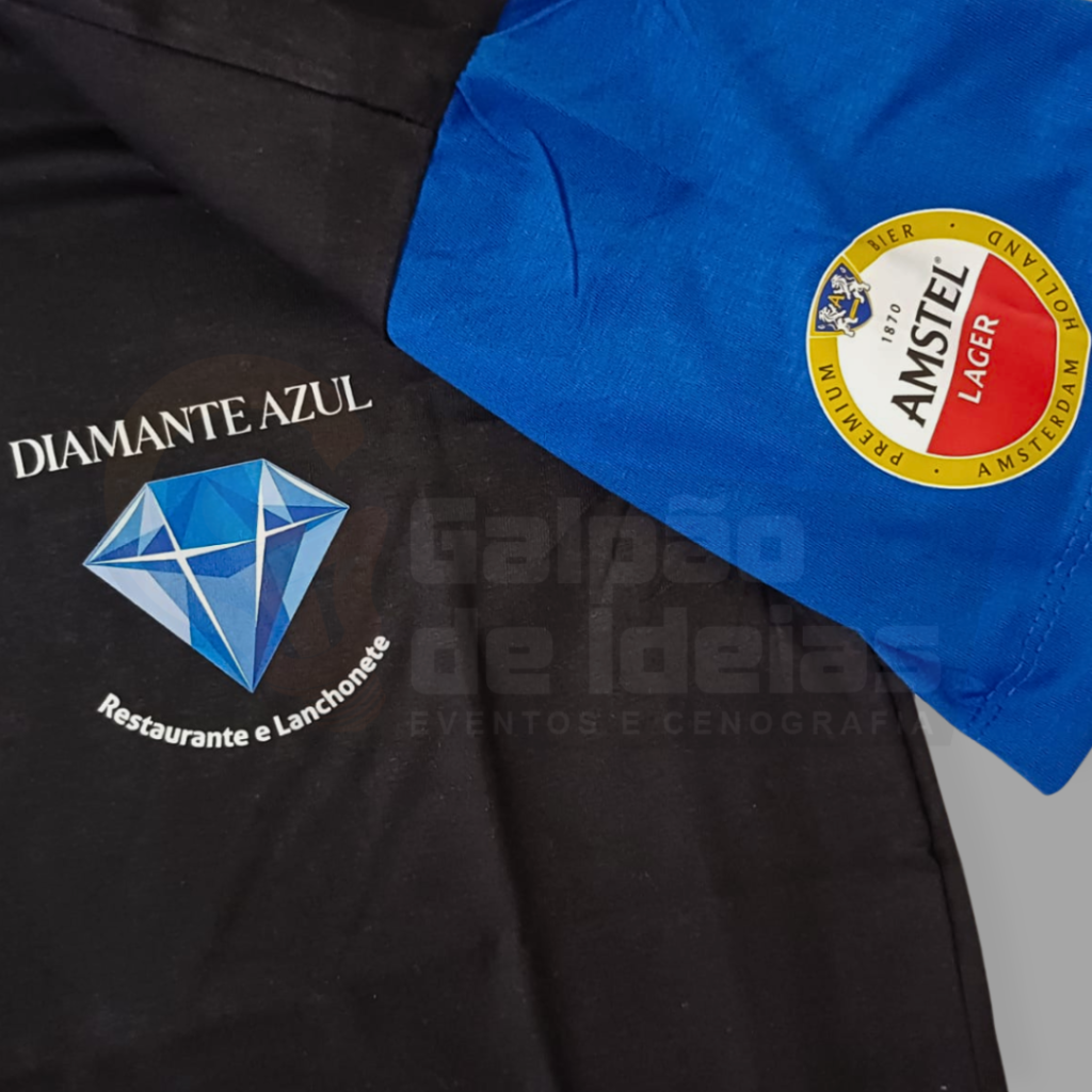 CAMISETA DIAMANTE AZUL