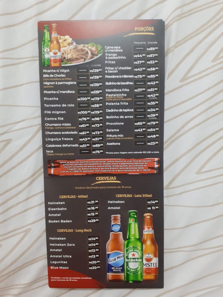 CARDAPIOS LAMINAS BOMFINS