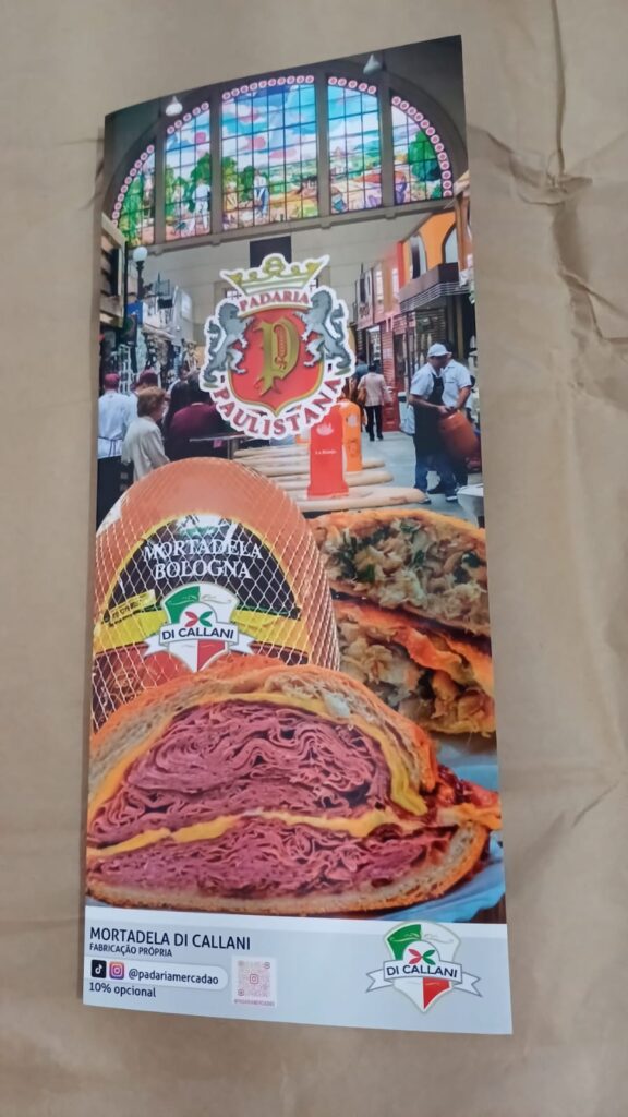 CARDAPIO PADARIA PAULISTANA