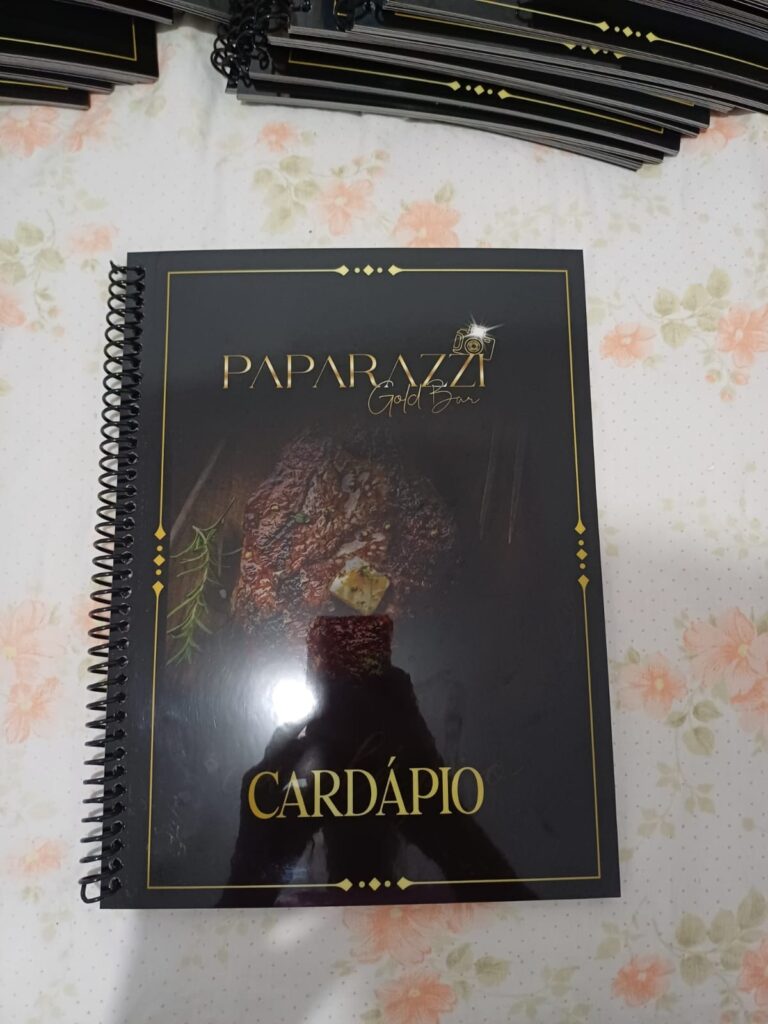 CARDAPIO PAPARAZZI