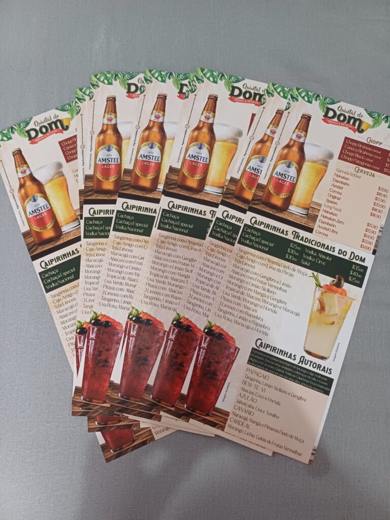 CARDAPIOS LAMINAS QUINTAL DO DOM