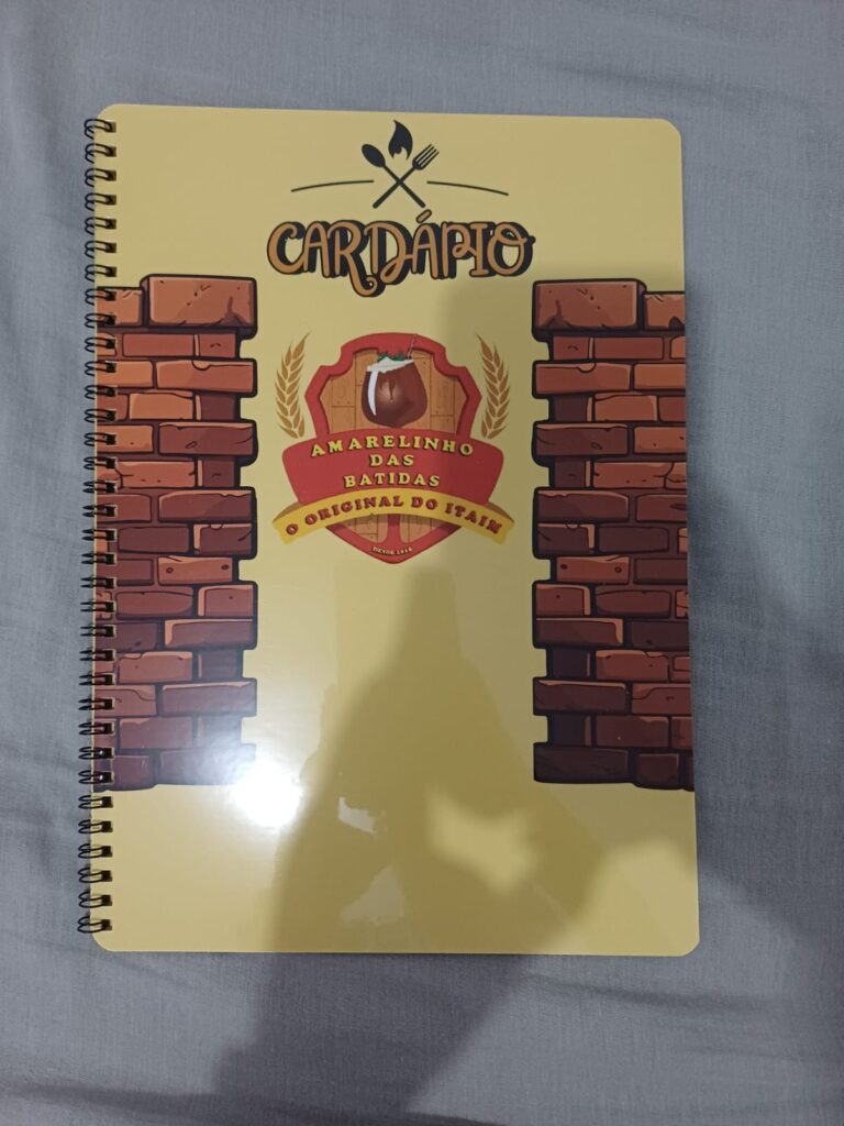 CARDÁPIO AMARELINHO BEBIDAS