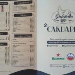 CARDÁPIO A GALETERIA