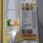 CARDÁPIO AMARELINHO BEBIDAS