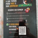 CARDÁPIO SNOOKER BAR