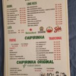 CARDÁPIO (LÂMINA) FEIJÃO DE CORDA